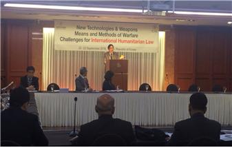 신동익 외교안보연구소장, ICRC-국방부 주최 아·태 국제인도법 회의 참석